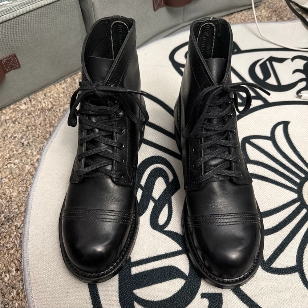Red Wing Iron Ranger All Black Dye
